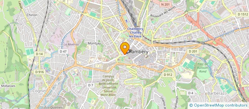 localisation de l'entreprise ALVIMO  CHAMBERY