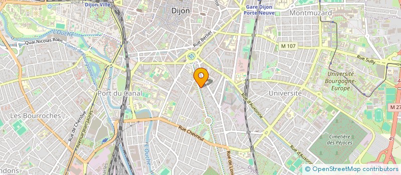 localisation de l'entreprise ALVIN à DIJON