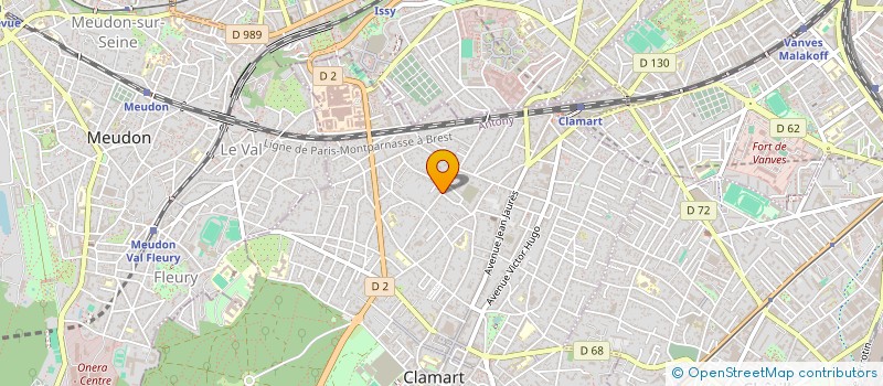 localisation de l'entreprise ALVINEA  CLAMART