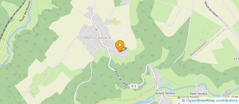 localisation de l'entreprise ALVIRA  MONT-CAUVAIRE