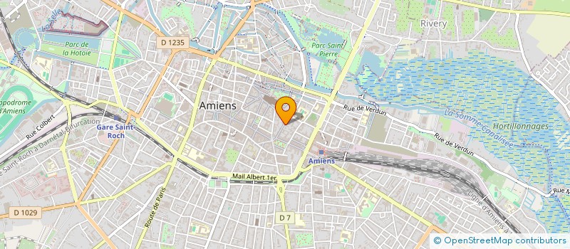 localisation de l'entreprise ALVIS CLUB  AMIENS