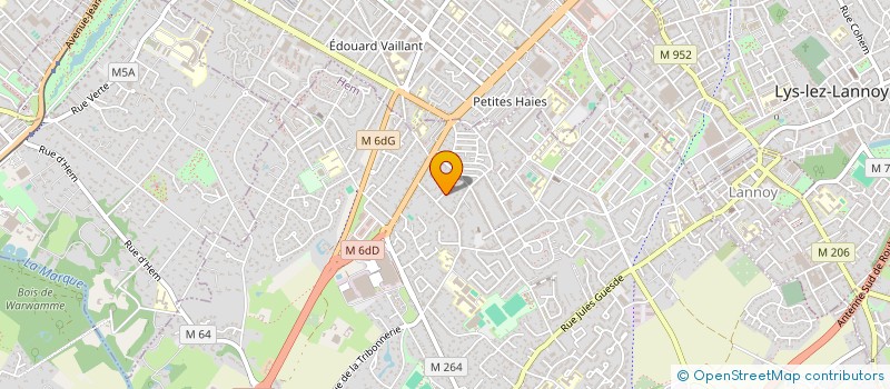 localisation de l'entreprise ALVISO  HEM