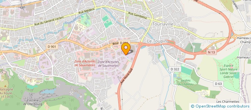 localisation de l'entreprise ALVITE à CHERBOURG-EN-COTENTIN