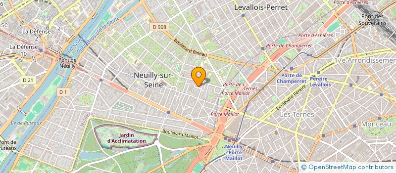 localisation de l'entreprise ALVIVAM à NEUILLY-SUR-SEINE