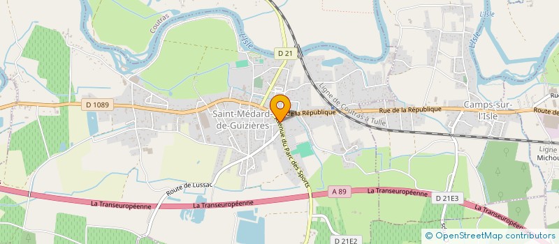 localisation de l'entreprise ALVL  SAINT-MEDARD-DE-GUIZIERES