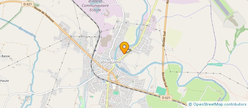 localisation de l'entreprise ALVO SECURITE  LABRUGUIERE