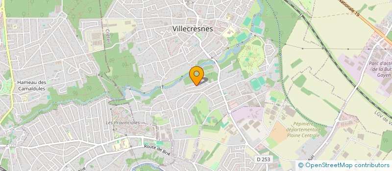 localisation de l'entreprise ALVOR  VILLECRESNES