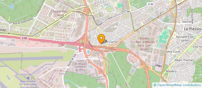 localisation de l'entreprise ALVORA LA MODERNE BATIMENT à CLAMART