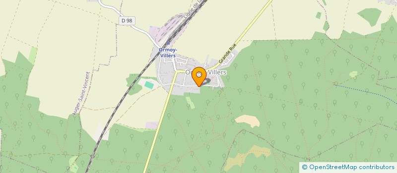 localisation de l'entreprise ALVS CONSEIL FINANCE  ORMOY-VILLERS