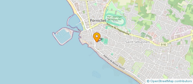 localisation de l'entreprise ALVX  PORNICHET