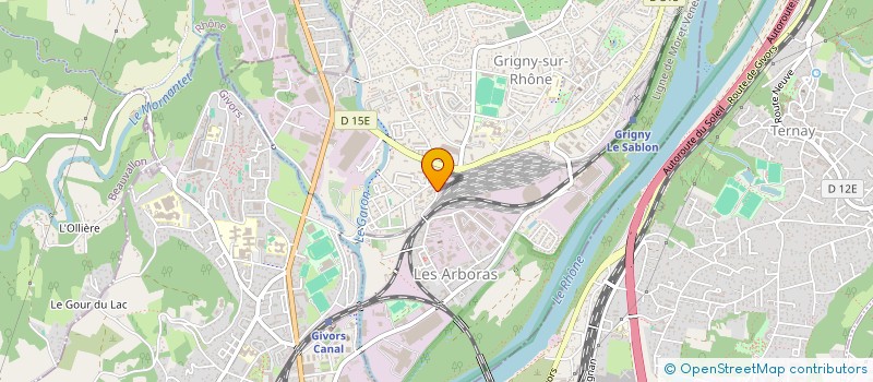 localisation de l'entreprise ALVY  GRIGNY