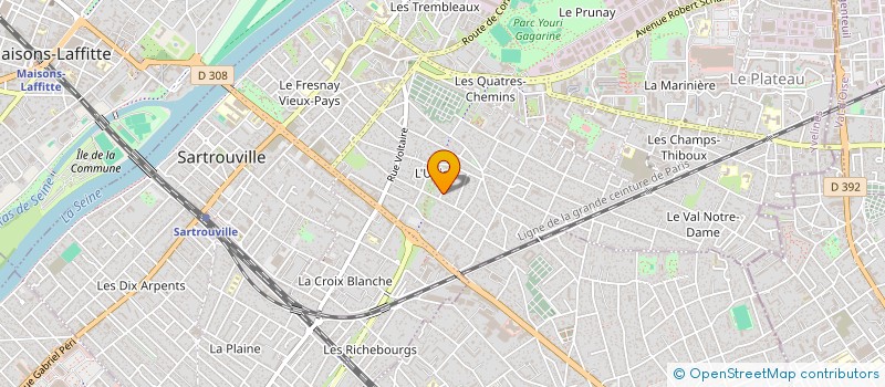 localisation de l'entreprise ALWAWI  SARTROUVILLE