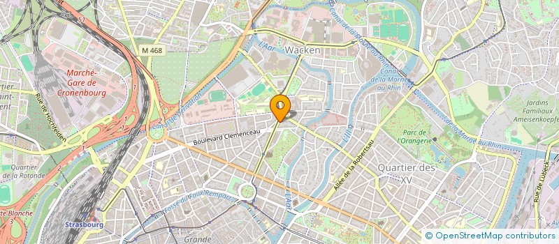 localisation de l'entreprise ALWAYS CONSULTING  STRASBOURG