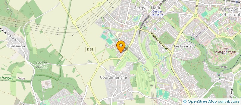 localisation de l'entreprise ALWAYS SECURITE  COURDIMANCHE