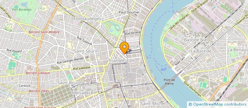 localisation de l'entreprise ALWEBMARKETING  BORDEAUX