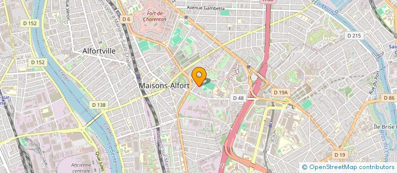 localisation de l'entreprise ALWIGE  MAISONS-ALFORT