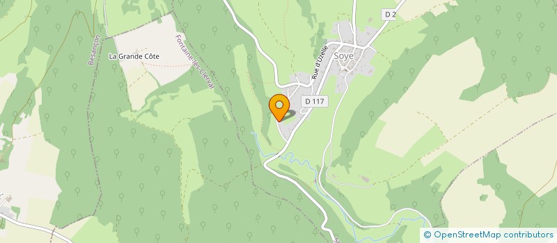 localisation de l'entreprise ALWINETTE  SOYE