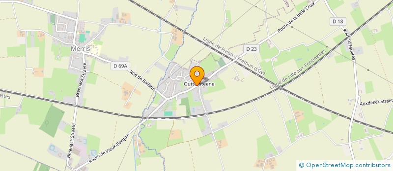localisation de l'entreprise ALWY à BAILLEUL