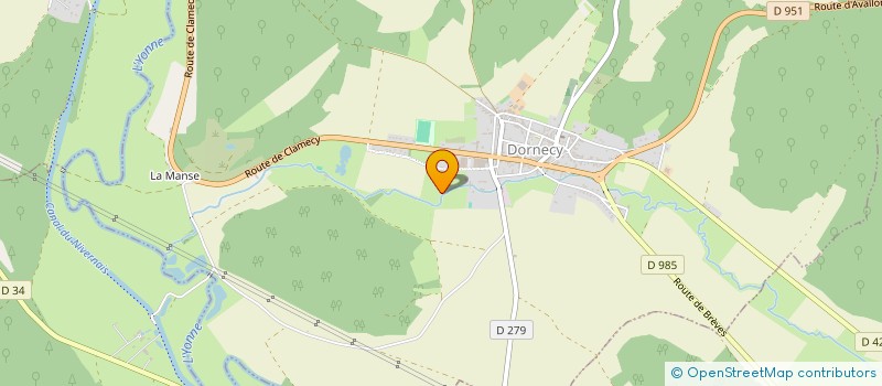 localisation de l'entreprise ALX FUTURAE  DORNECY