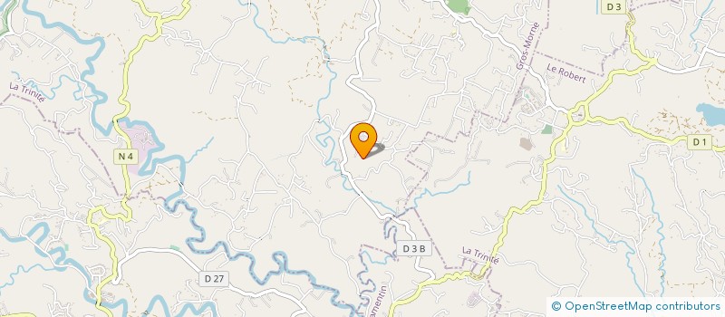 localisation de l'entreprise ALX MACONNERIE  GROS-MORNE