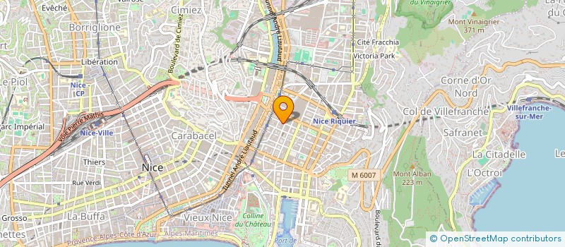 localisation de l'entreprise ALX PATRIMOINE à NICE