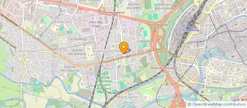 localisation de l'entreprise ALXAS CONSTRUCTIONS à STRASBOURG