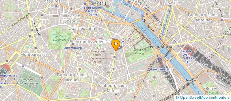 localisation de l'entreprise ALY'B  PARIS