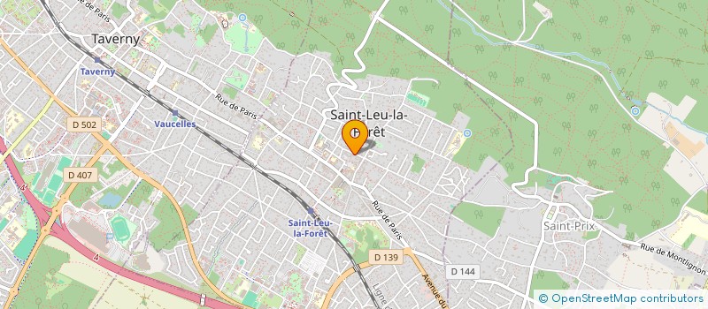 localisation de l'entreprise ALYA 24 à SAINT-LEU-LA-FORET