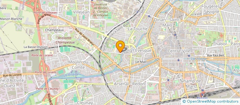 localisation de l'entreprise ALYA  RENNES