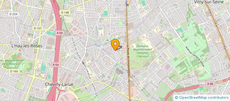 localisation de l'entreprise ALYA  CHEVILLY-LARUE