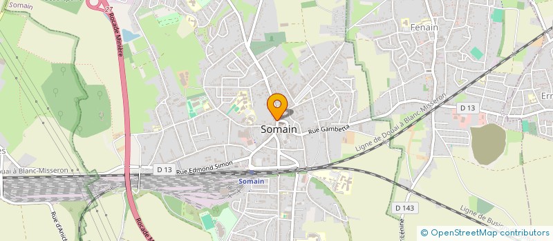 localisation de l'entreprise ALYA  SOMAIN