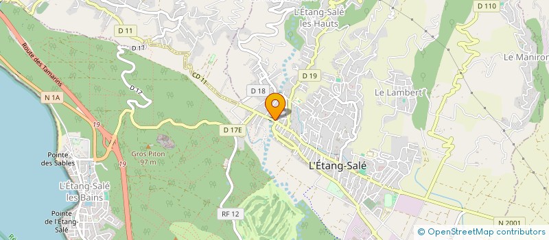 localisation de l'entreprise ALYA PATRIMOINE OI à L'ETANG-SALE