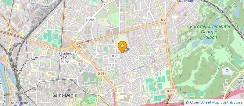 localisation de l'entreprise ALYA TRANSPORTS  SAINT-DENIS