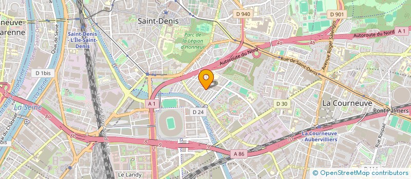 localisation de l'entreprise ALYACHAUD-CLIM à SAINT-DENIS