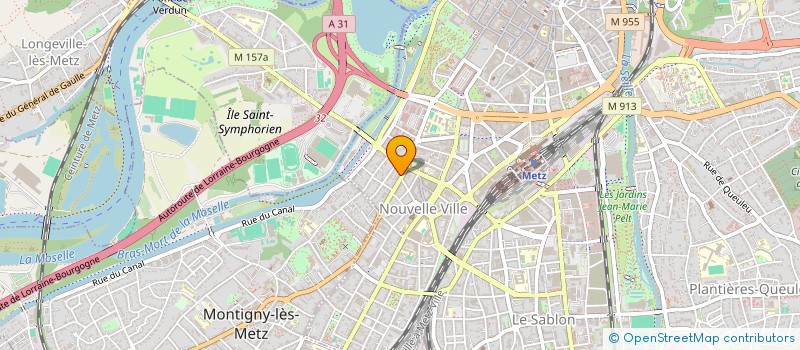 localisation de l'entreprise ALYAH 1  METZ