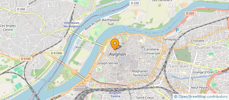 localisation de l'entreprise ALYAH  AVIGNON