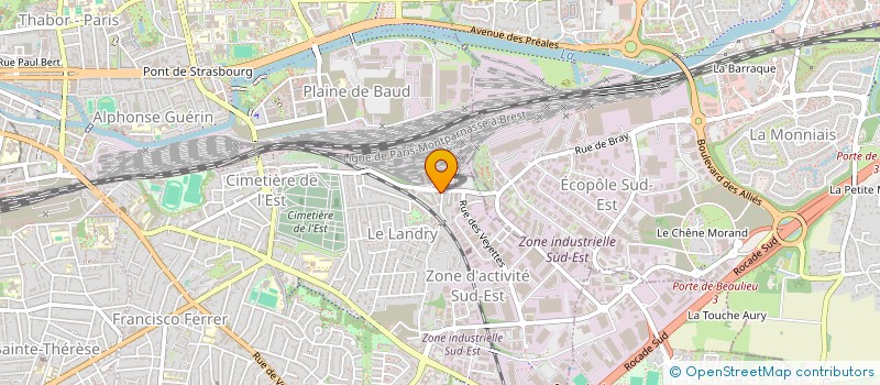 localisation de l'entreprise ALYALA à RENNES
