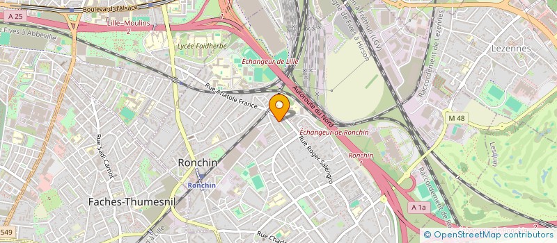 localisation de l'entreprise ALYAS IMMO  RONCHIN