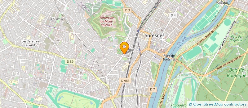 localisation de l'entreprise ALYATECH à SURESNES