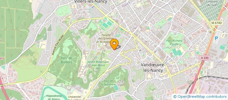 localisation de l'entreprise ALYATIM SOLIDAIRE à VANDŒUVRE-LES-NANCY