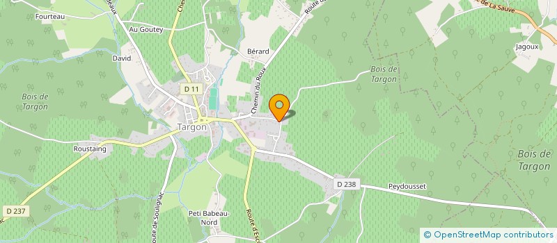 localisation de l'entreprise ALYBTC à BELLEBAT