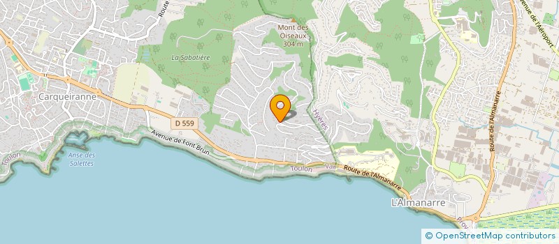localisation de l'entreprise ALYCASTRE CONSULTING  CARQUEIRANNE