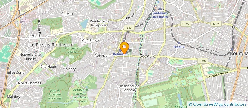 localisation de l'entreprise ALYCE à SCEAUX