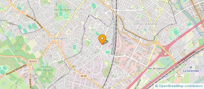localisation de l'entreprise ALYCORNE à MONTPELLIER