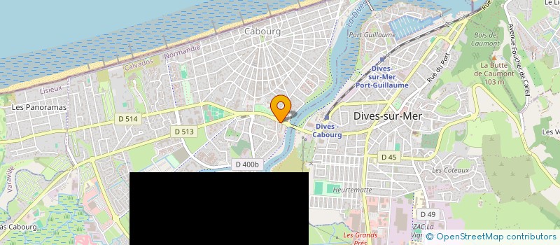 localisation de l'entreprise ALYDEL SERVICES  CABOURG