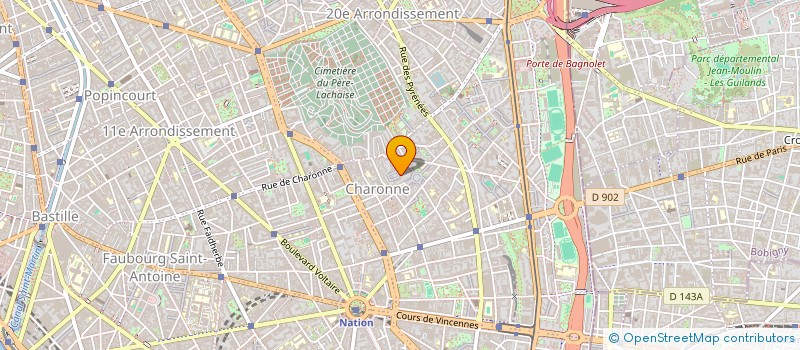 localisation de l'entreprise ALYDIA SERVICES  PARIS