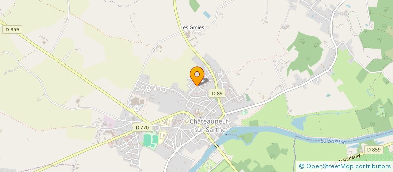 localisation de l'entreprise ALYE  LES HAUTS-D'ANJOU