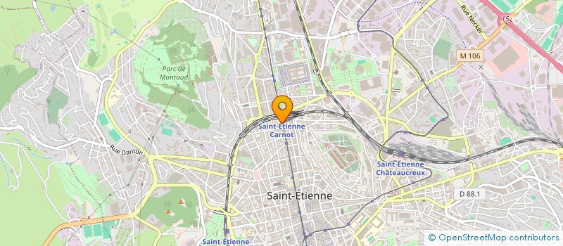 localisation de l'entreprise ALYF à SAINT-ETIENNE