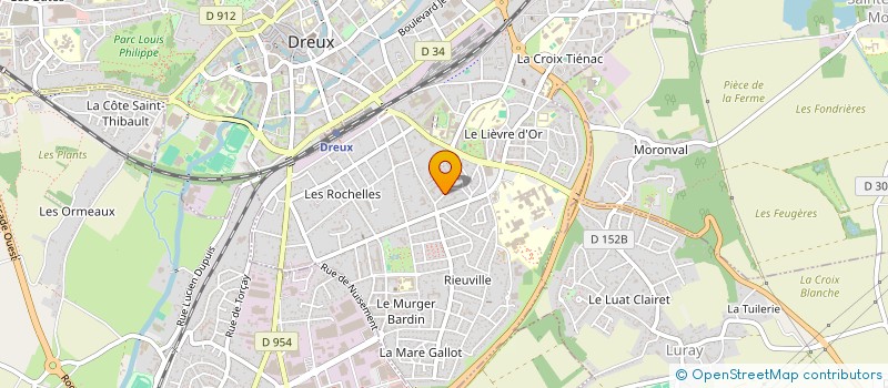 localisation de l'entreprise ALYF à DREUX