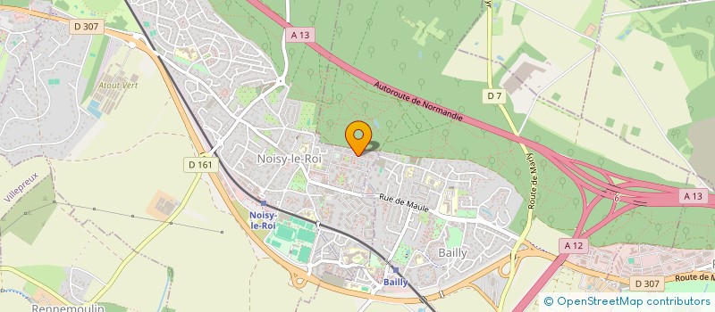 localisation de l'entreprise ALYGEO  BAILLY